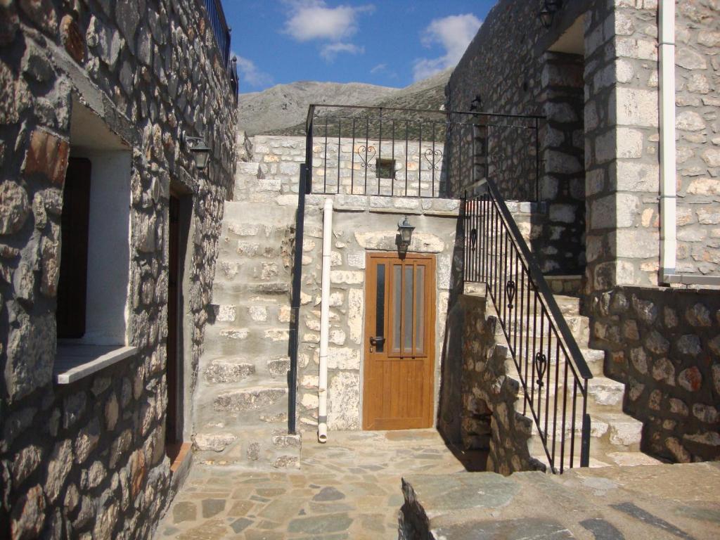 Kafiona Guesthouse Pírgos Dhiroú Exteriér fotografie