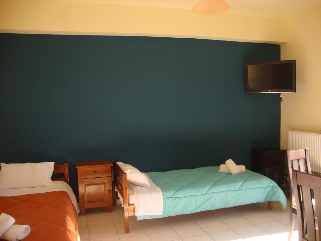 Kafiona Guesthouse Pírgos Dhiroú Pokoj fotografie